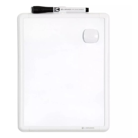TARGET (SET OF 2) U BRANDS CONTEMPO WHITE MAGNETIC DRY ERASE BOARDS - Picture 2 of 10